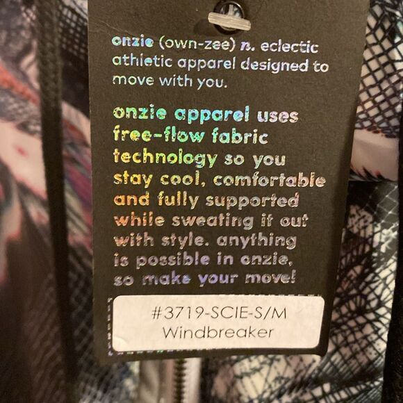 Onzie Science fiction windbreaker. Size S/M - Picture 8 of 9